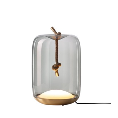 設計師臺燈客廳臥室床頭燈書房燈具北歐極簡創意玻璃藝術裝飾臺燈